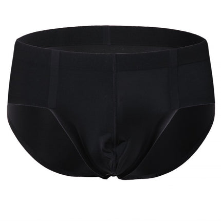 Men's Low Waist Briefs Ice Silk Underwear