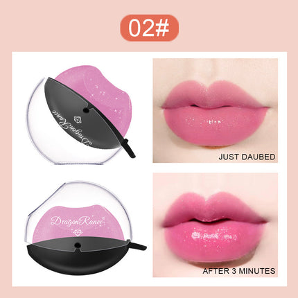 Lazy Lips Pearlescent Glitter Lipstick Is Not Easy To Fade, Warm And Moisturizing Lipstick