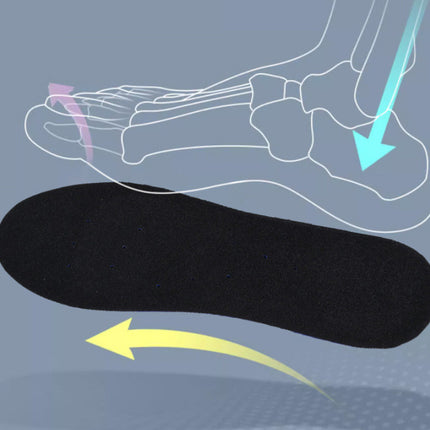 Shock-absorbing Breathable Insole With Holes