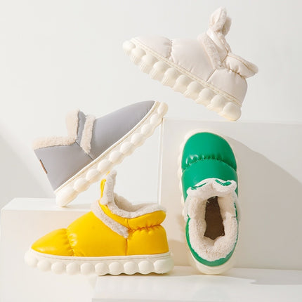 Interior Home Couple Waterproof Non-slip Cotton Shoes