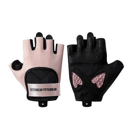 Sports And Fitness Gloves With Breathable Half Fingers