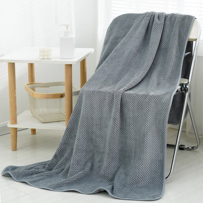 Pynappel-ruit hoogdigtheid dik koraalvlies strandhanddoek sag waterabsorberend waterbeheerwol kleur