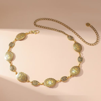 Bohemian Retro Ethnic Style Metal Chain