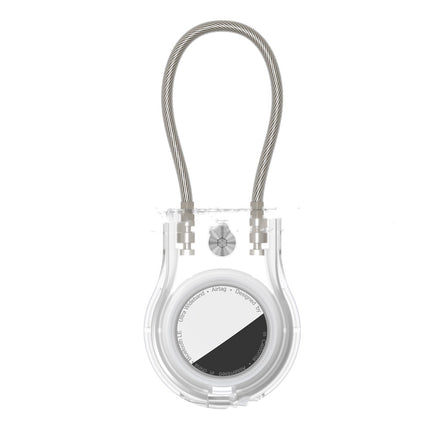 Airtag Anti-verlore Draadkabel Anti-diefstal Metaal Sleutelhouers Hanger