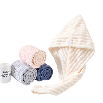 Candy Velvet Haarhanddoek Dik Absorberende Kopband