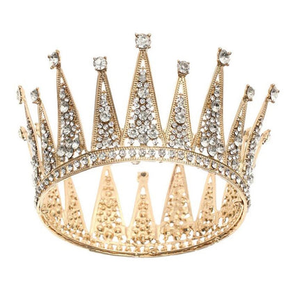 Mode Bruidshaartoebehore Legering Hol Diamantkroon
