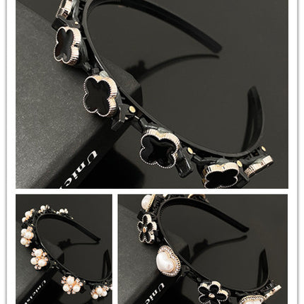 Lazy Braided Hair Clip Press Hair Wash Face Headband