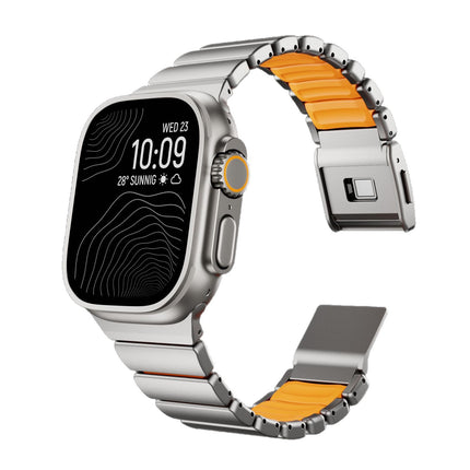 Magnetiese Titanium Horlosieband