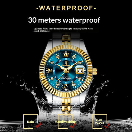 Stylish Minimalist And Personalized Alloy Watch For Women