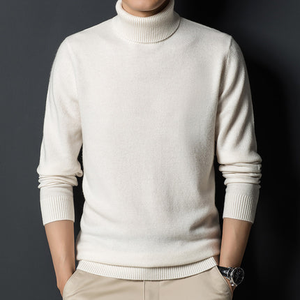 Cashmere Sweater Pullover Thick Sweater For Men