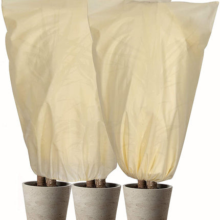 Plant Cover Winter Warm Cover Tree Plant Protecting Bag Nonwoven Frost Protection For Yard Garden Plants Small Tree Against Cold