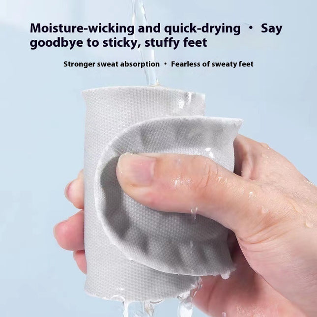 Men's Soft Bottom Sweat-absorbent Breathable High Elastic Shock-absorbing Sports Insole