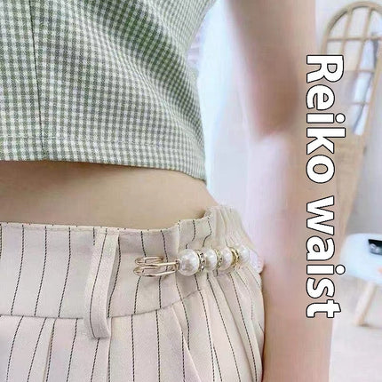 Vrouebroek met Vaste Middellyf Brooch-bykomstigheid