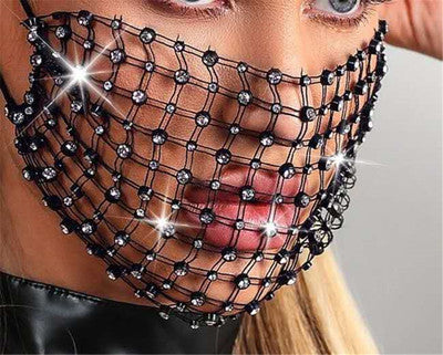 Maasboor dekoratiewe masker