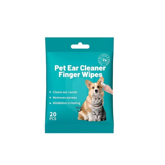 Cat Dog Ear Teeth Cleaning Finger Stall