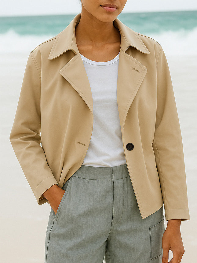 Jacket Coat Women's Solid Color Short Small Suit