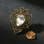 wit strass / PT900
