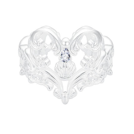 Sweet Hollow-Design Heart Ring For Women