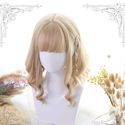 Lolita-pruik kort hare Romeinse rol Lolita-pruik krulhare