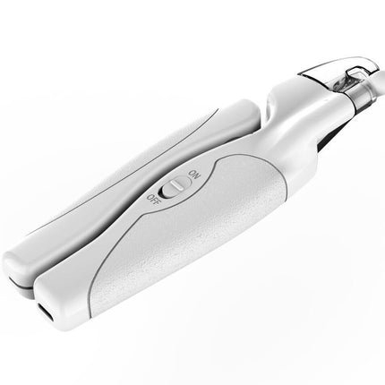 Pet nail clippers with LED light
