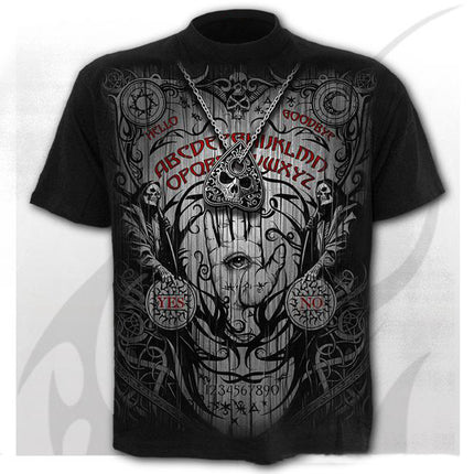 Men's Skull Digital Print Round Neck Short Sleeves