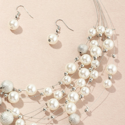 Meerlaagse pêrelketting-hangertjie