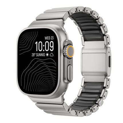 Magnetiese Titanium Horlosieband