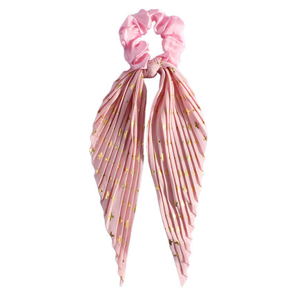 Oulike Sy Poniestert Haarrek Haarrekkie Haarbykomstighede Blomme Haarband Retro Elastiese Gedrukte Haarrek Vroue Dogter