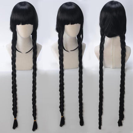 Double twist braid black