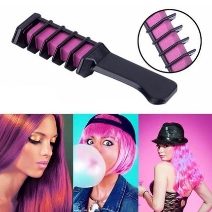 Tydelike Mini Weggooibare Kryte Haarkleur Kleur Mascara Verf Krytboks Met Borsel