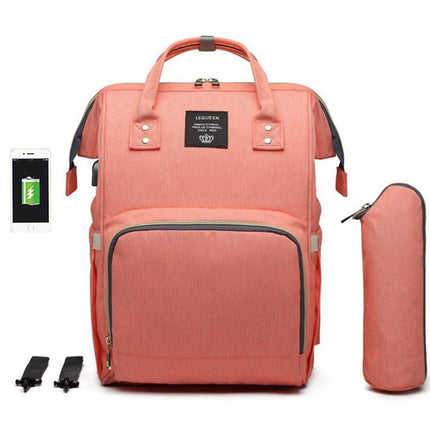 Large Capacity Diaper Bag Mummy Nursing Nappy Backpacks Travel Baby