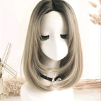 Green wood linen gray / 45CM