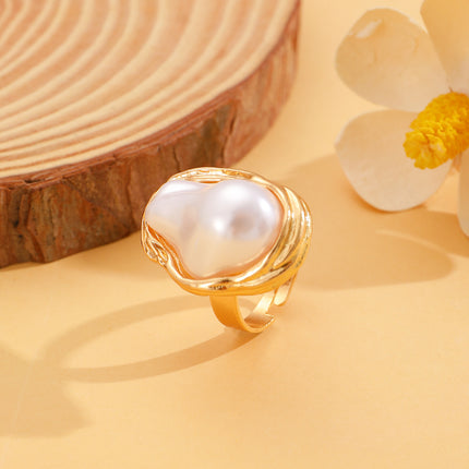 Baroque Shaped Pearl Necklace Retro Minority