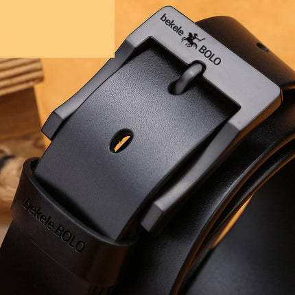 Simple And Versatile Men's Pin Buckle Belt