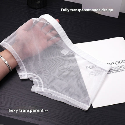 New Flat Foot Breathable Elastic Low Waist Boxer Briefs