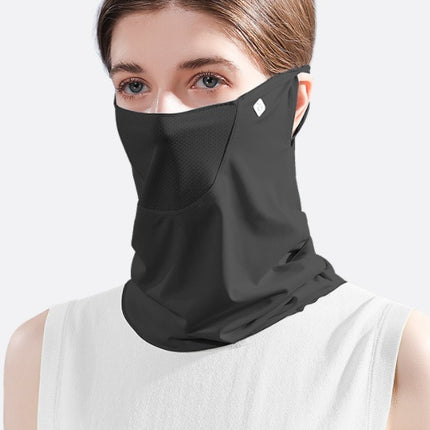 Summer Face Cover Face Scarf Balaclava UV Protction Earloop Neck Gaiter Breathable Outdoor Sports Women