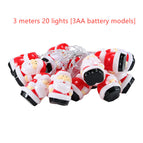 3 m 20 lights battery