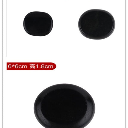 Beauty SPA Health Massage Energy Stone Natural Volcanic Hot Stone Back Essential Oil Massage Hot Stone