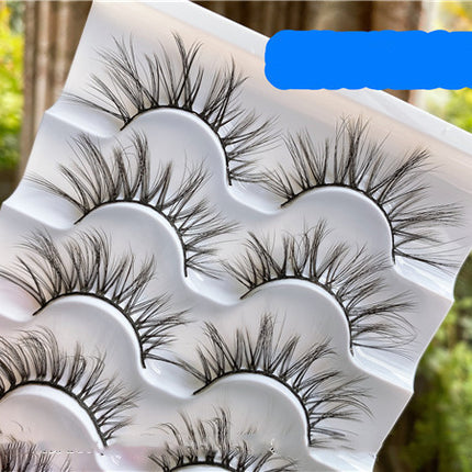 Curled Messy Cross Sparse Mixed Blood Super Fairy Lashes