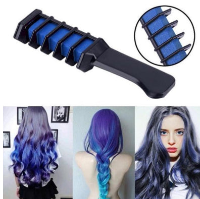 Tydelike Mini Weggooibare Kryte Haarkleur Kleur Mascara Verf Krytboks Met Borsel