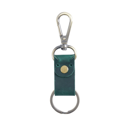 Leather Car Retro Cowhide Key Ring