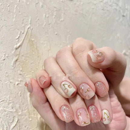 Handmade Wear Armor Classic Old Nail Stickers Fake Nails Removable Finished Product Nail Tip