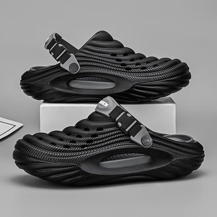 Men's Simple And Stylish Casual Platform Slippers