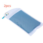 Sky Blue 2pcs / Rounded corners 30x90cm