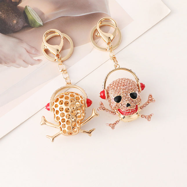 Kreatiewe en Veelsydige Skeletmotor-Sleutelhangertjie