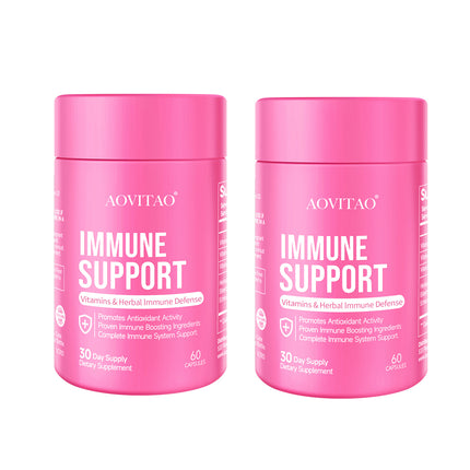 Natuurlike Kruie Immuunverdediging Immuniteit Vitamiene Aanvullingversterker En Sampioen Aanvulling Met Lion's Mane, Reishi, Chaga, Cordyceps, Turkey Tail & Meer