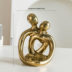 Golden Couple Candlestick