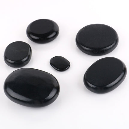 Beauty SPA Health Massage Energy Stone Natural Volcanic Hot Stone Back Essential Oil Massage Hot Stone