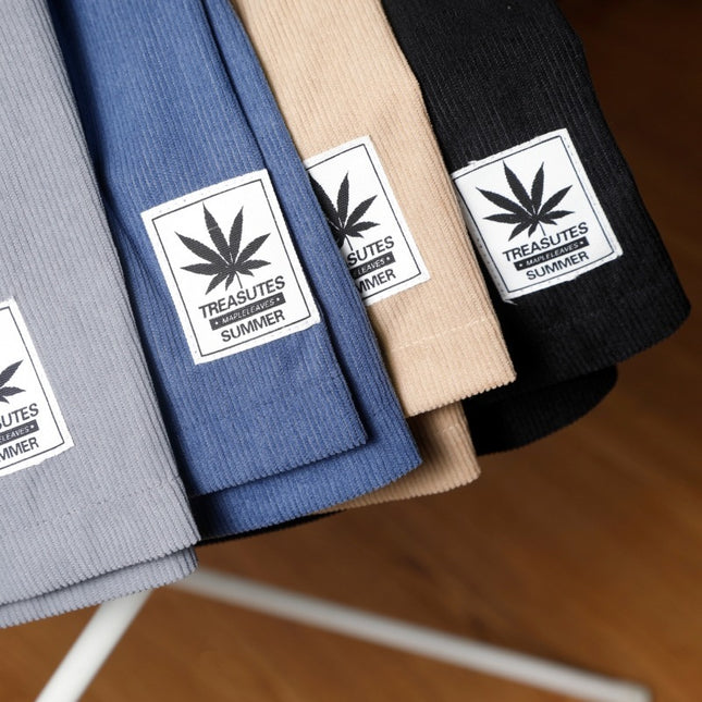 Summer Drawstring Leisure Shorts European Size Men's Sports Pants