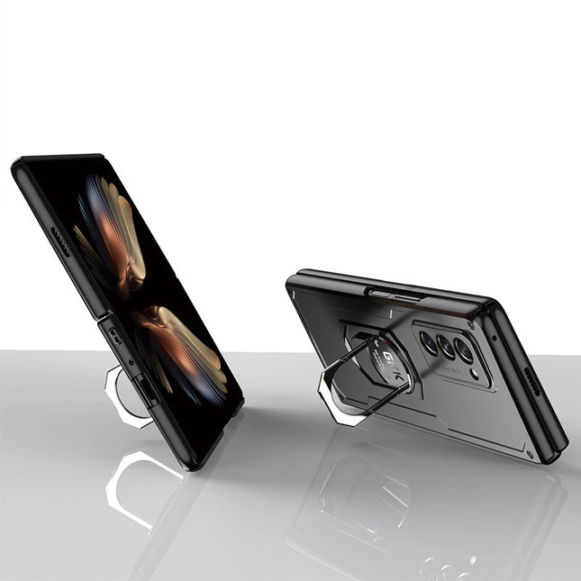 All-inclusive magnetic phone case with stand